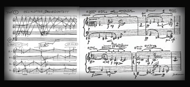 music notation by Stockhausen
